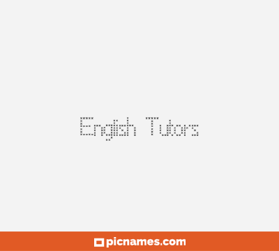 English Tutors